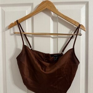 Forever 21 Rich Brown Camisole Top